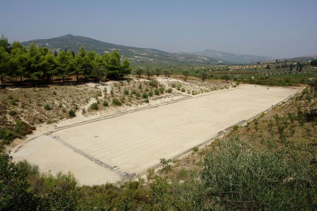 Ancient Nemea - 178m long 12 track Stadium